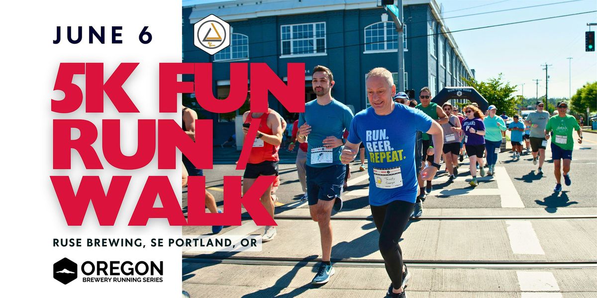 5k Beer Run - Ruse Brewing | 2026 OR Brewery Running Series