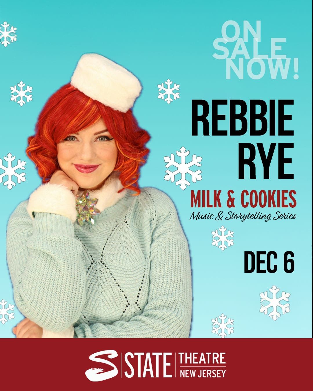 Milk & Cookies: Rebbie Rye at State Theatre New Brunswick