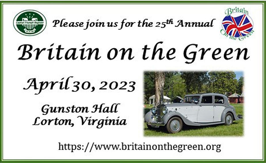 25th Annual Britain On The Green