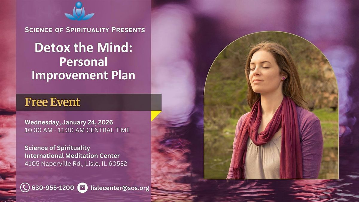 Detox the Mind: Personal Improvement Plan