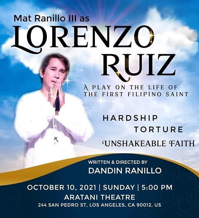 LORENZO RUIZ, the first Filipino Saint