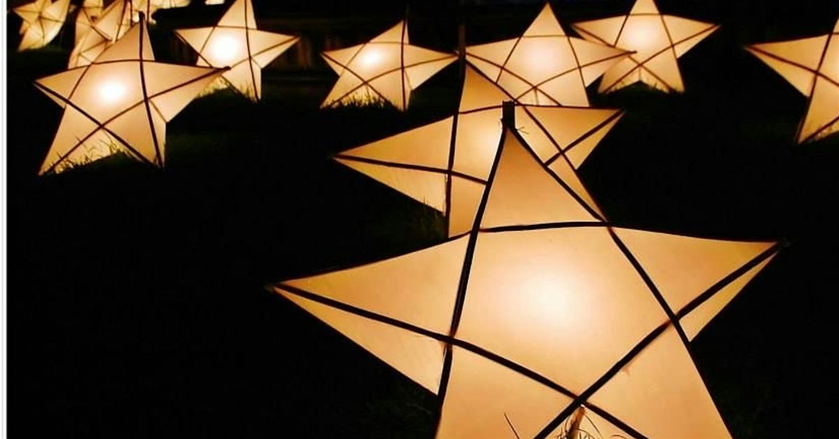 Free Star Lantern Workshop | Atelier Gratuit des Lanternes Etoil\u00e9es