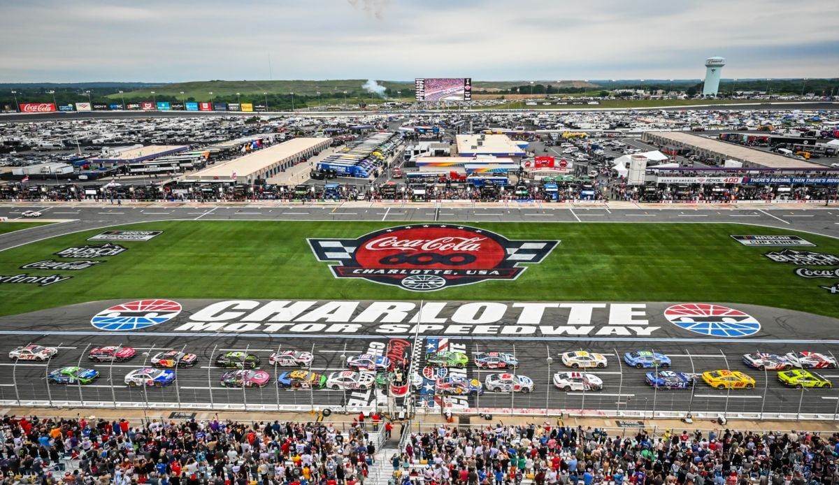Parking NASCAR O'Reilly Auto Parts Series at Charlotte Motor Speedway