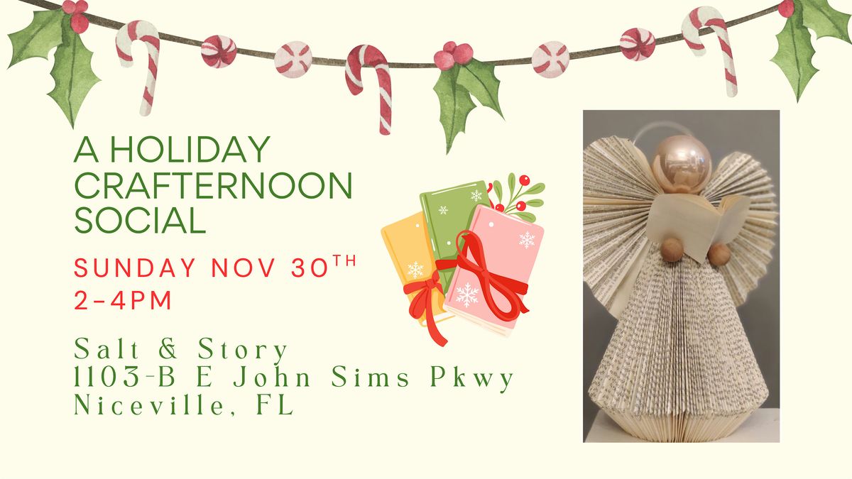 A Holiday Crafternoon Social - Book Angels