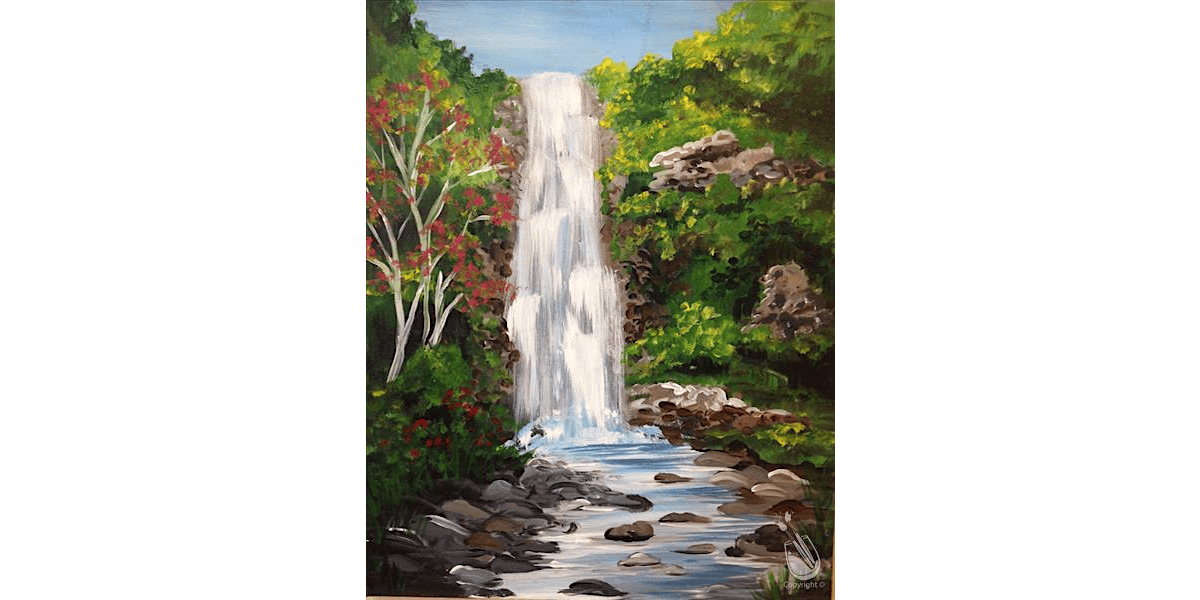 Nature\u2019s Flowing Wonder Painting - Paint and Sip in Denver | Classpop!\u2122