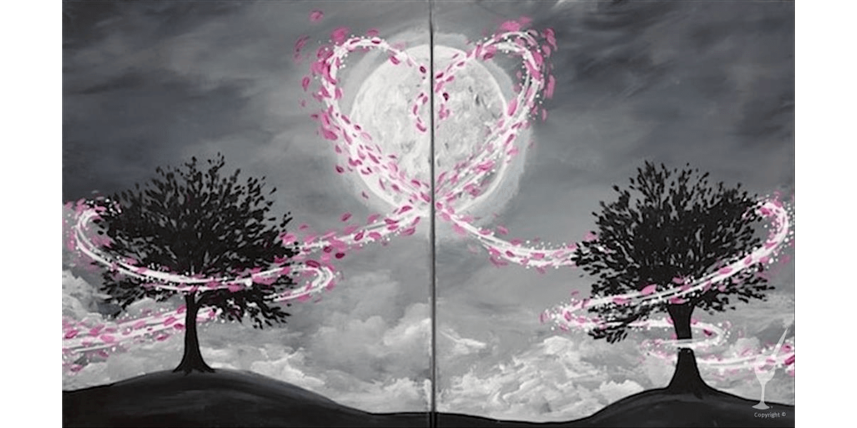 Solo or Set Date Night: Lover's Wonder - Paint and Sip in Denver | Classpop!\u2122
