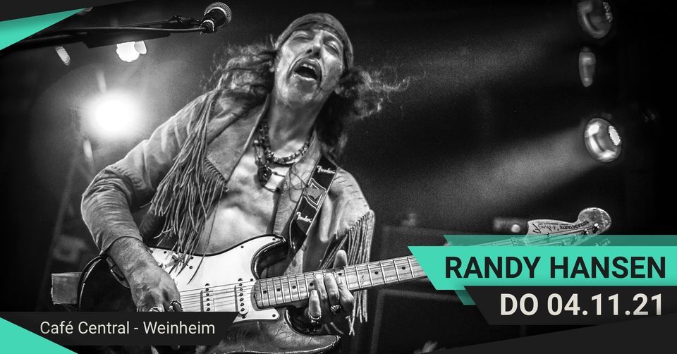 Randy Hansen - Caf\u00e9 Central - The Music of Jimi Hendrix