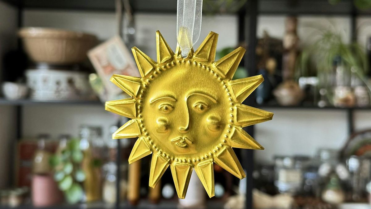 Summer Solstice Metal Embossing with Lizi Beevor (SILVA Prints)