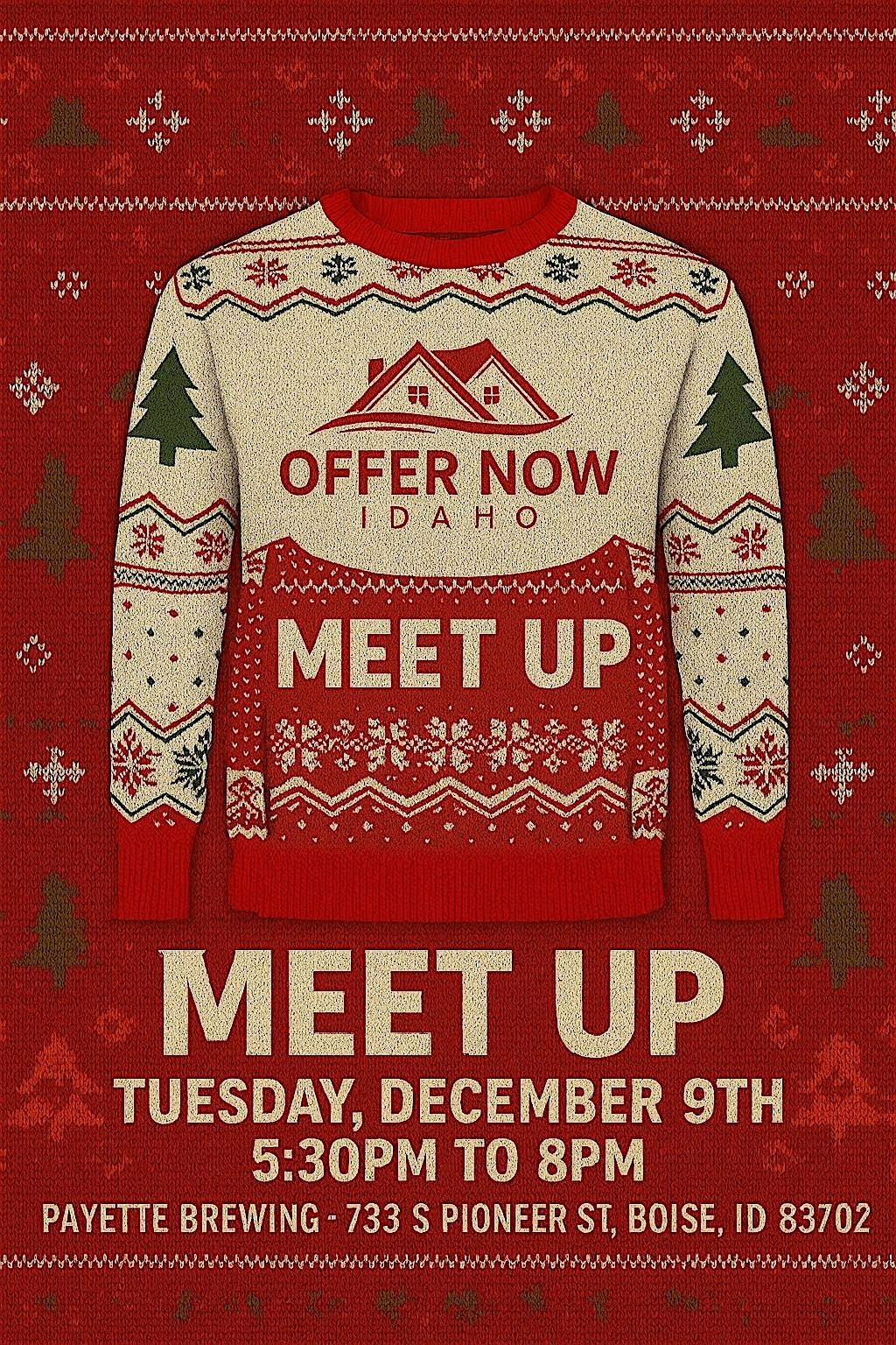 MEET UP - Tis The Season For Real Estate & Drinks!