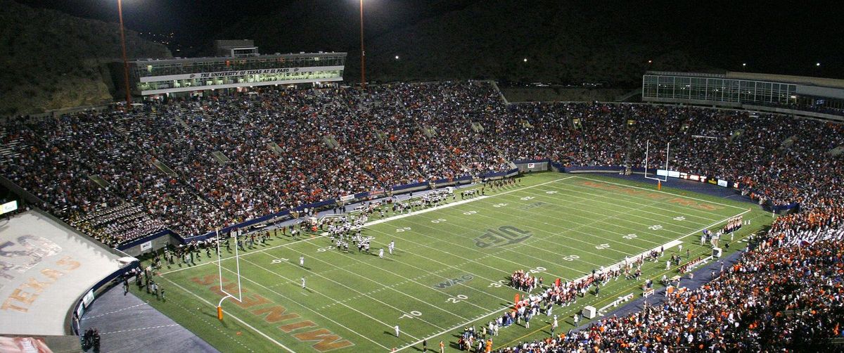 Jacksonville State Gamecocks at UTEP Miners Football