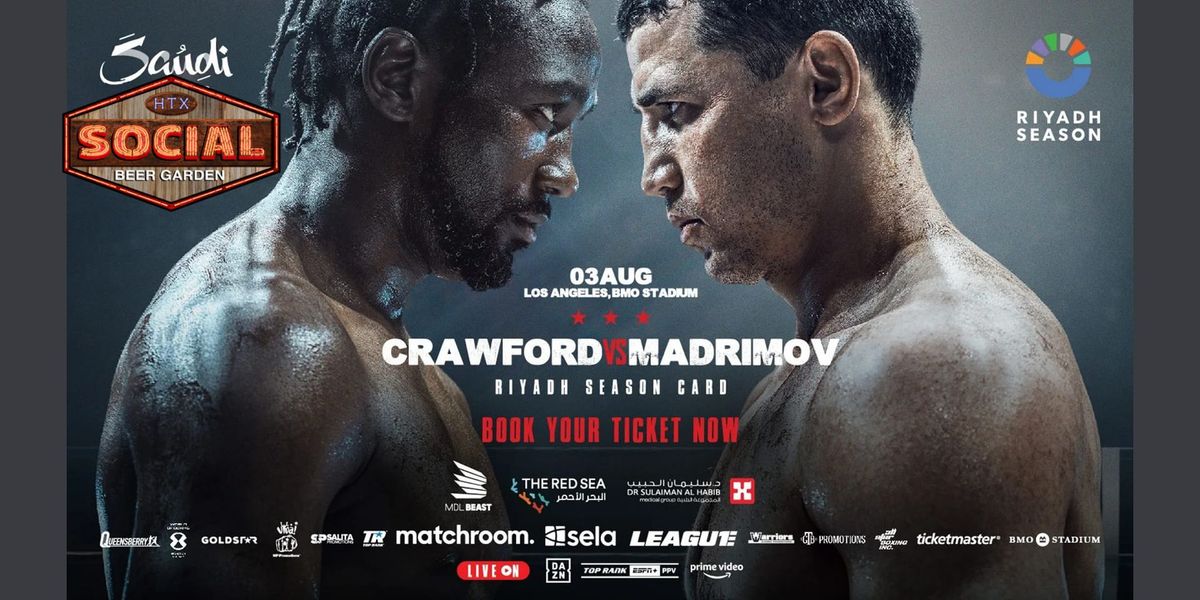 Boxing: Terence Crawford Vs Israil Madrimov | 3101 San Jacinto St ...