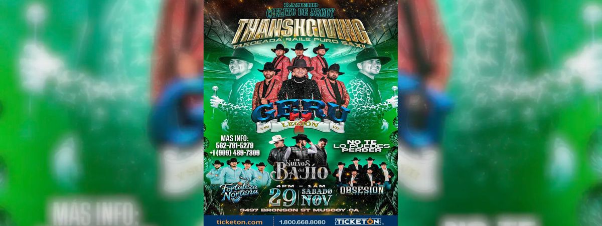 EL GERU Y SU LEGION 7, LOS NUEVOS DEL BAJIO & MAS 