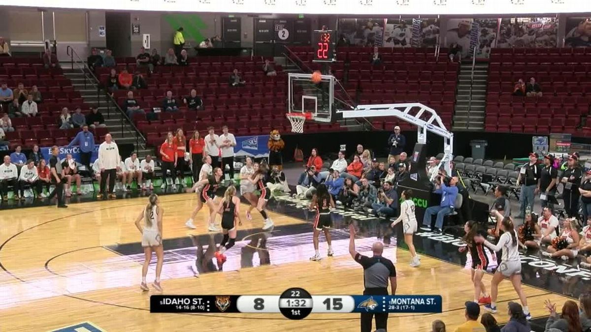 Idaho State Bengals at Montana State Bobcats Womens Basketball