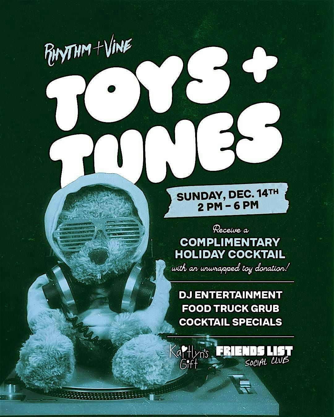 Toys + Tunes | Rhythm & Vine