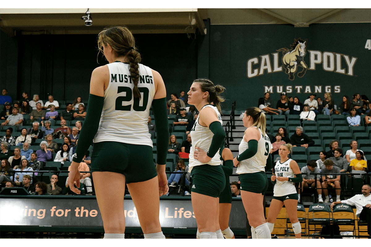 Parking Cal State Fullerton Titans at Cal Poly Mustangs Womens Volleyball
