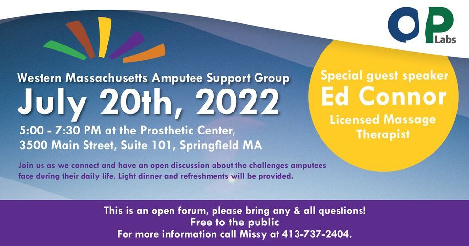 Western Massachusetts Amputee Support Group | 3500 Main St, Springfield ...