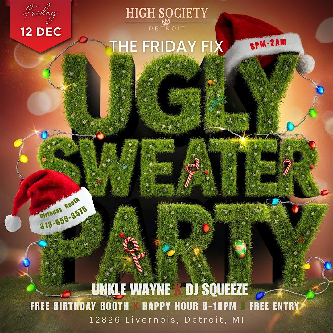 The Friday Fix: Ugly Sweater Party