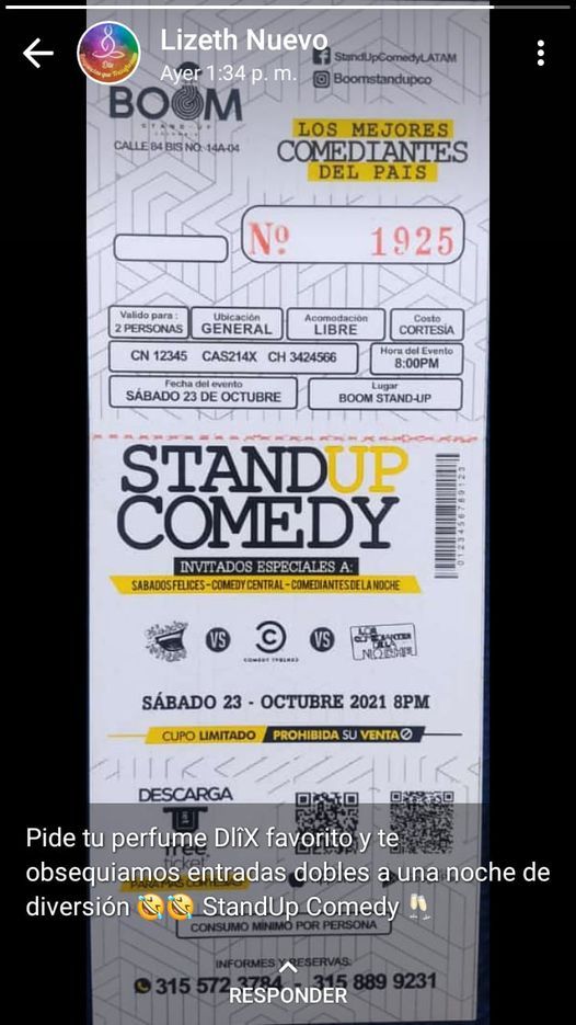Stand up comedy
