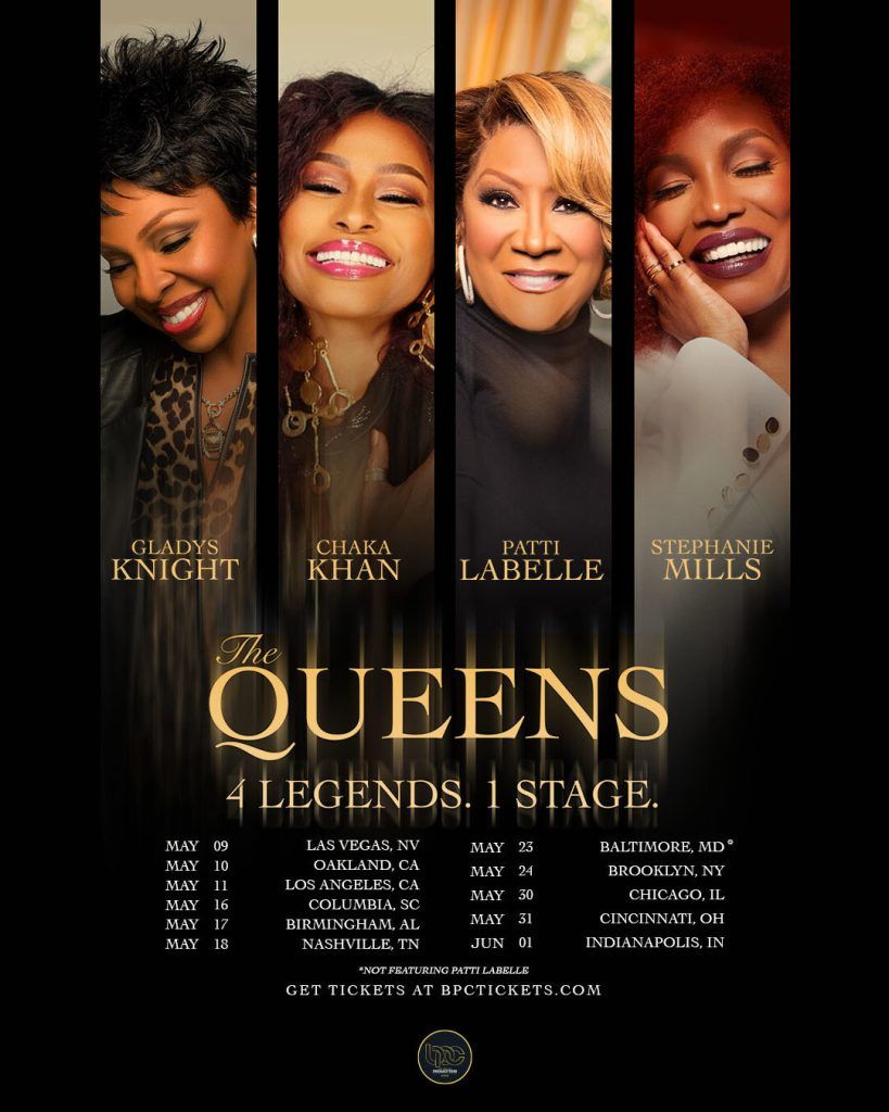 The Queens: 4 Legends 1 Stage - Gladys Knight Patti LaBelle Chaka Khan & Stephanie Mills