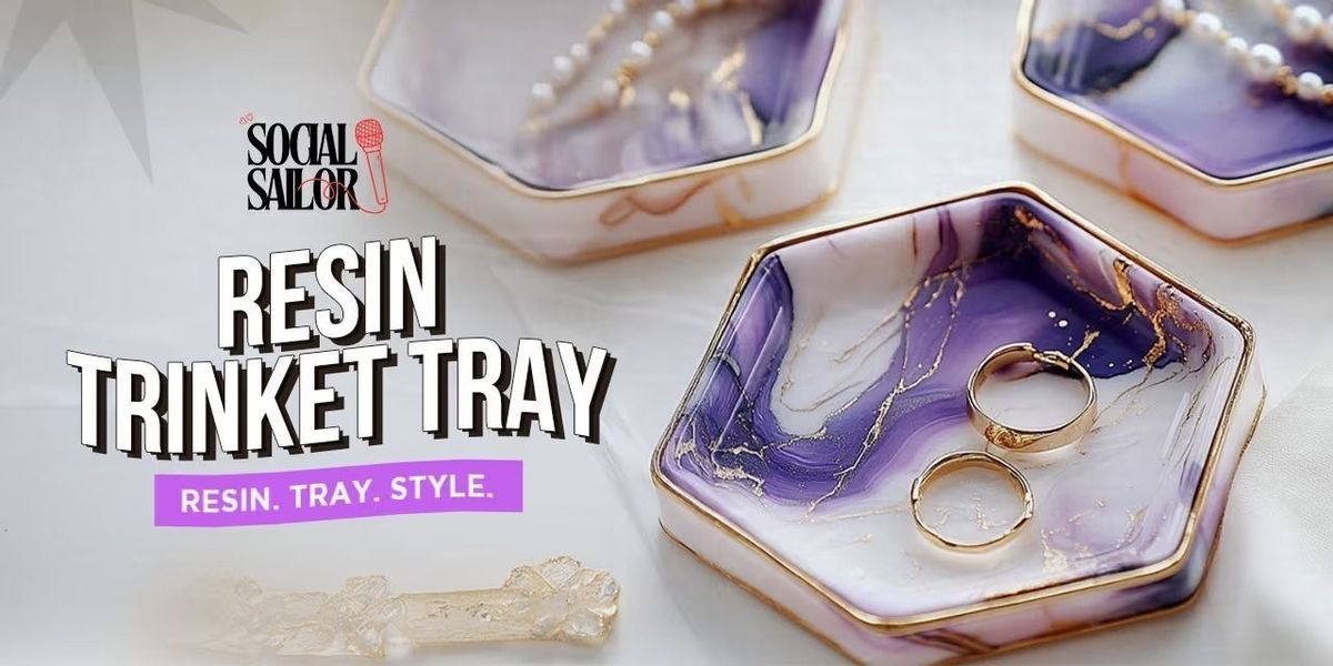 Resin Trinket Tray Date - Ahmedabad
