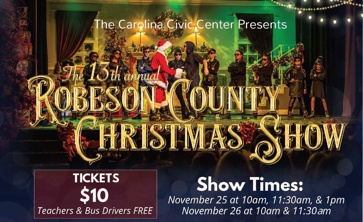 A Robeson County Christmas at Carolina Civic Center Historic Theater