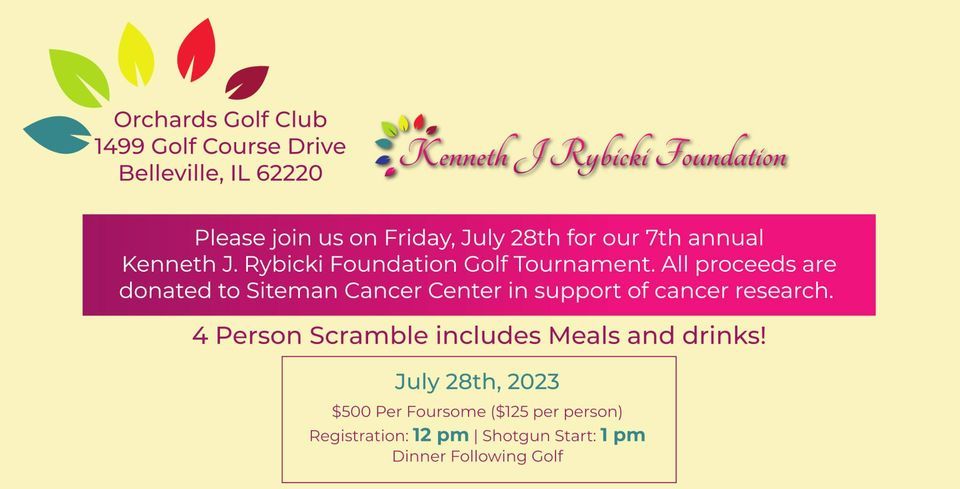 Kenneth J. Rybicki Foundation Golf Tournament 2023