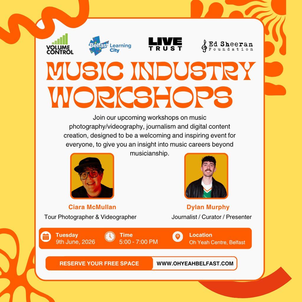 Volume Control Enhanced presents: Music Industry Workshops