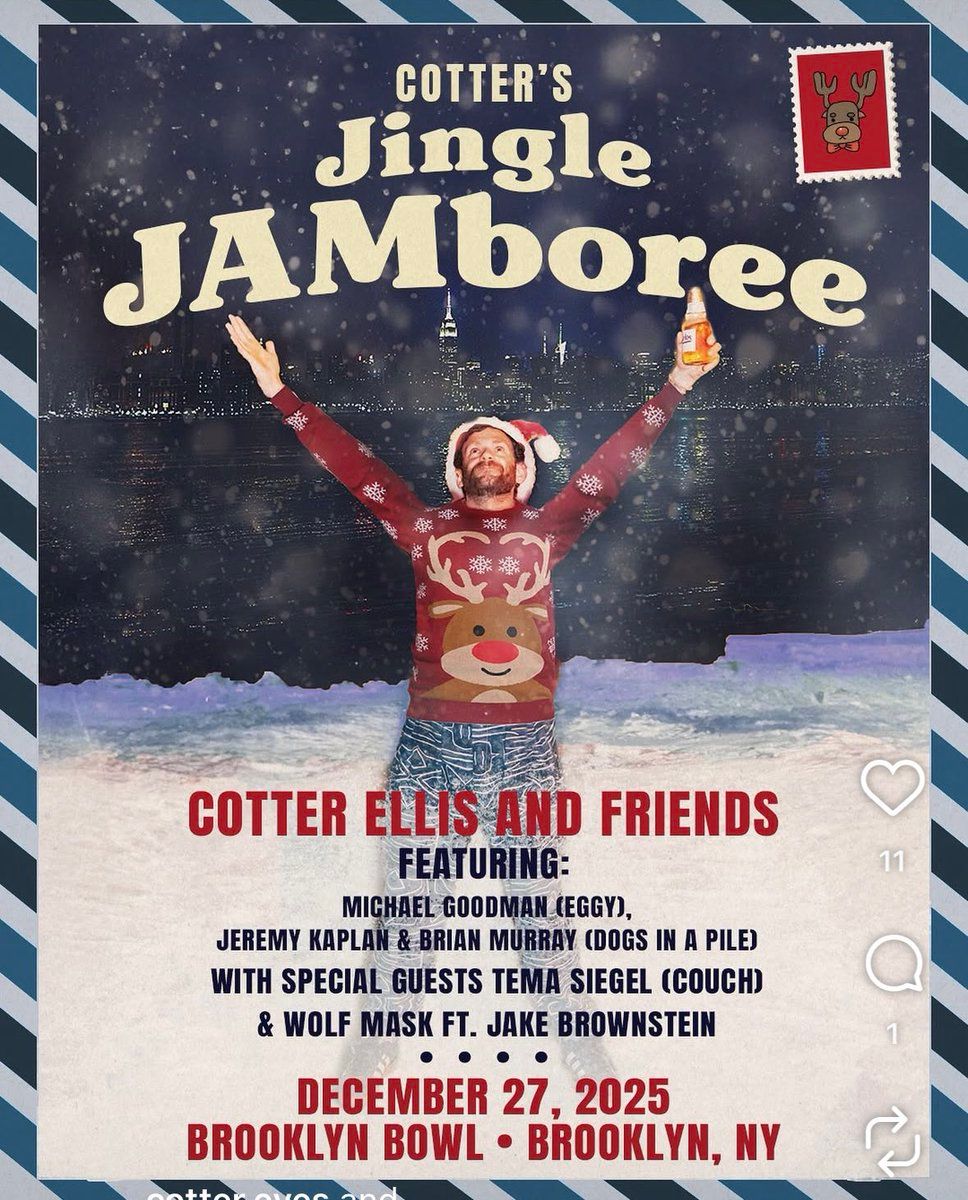 Cotter's Jingle JAMboree at Brooklyn Bowl - NY