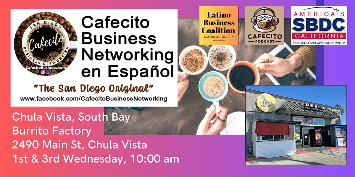 Cafecito Business Networking en Espa\u00f1ol South Bay