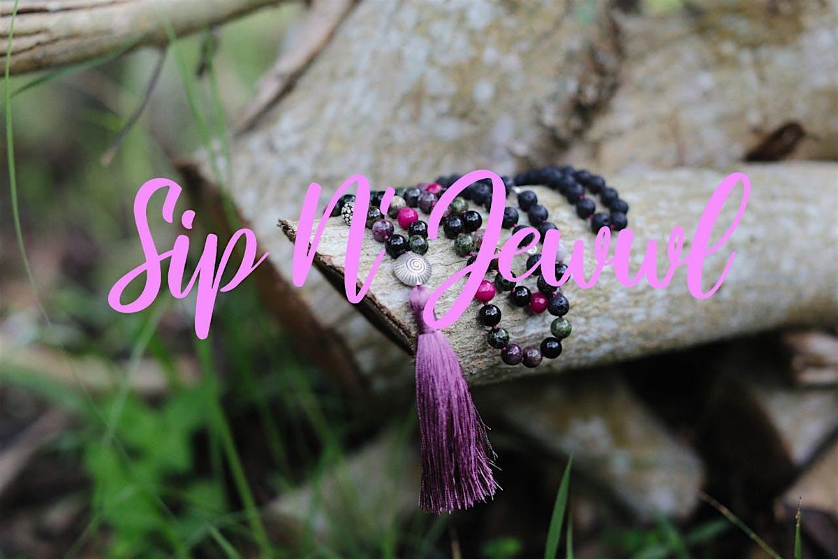 Holiday Sip N' Jewel: DIY Mala Necklace Wine & Pizza Party