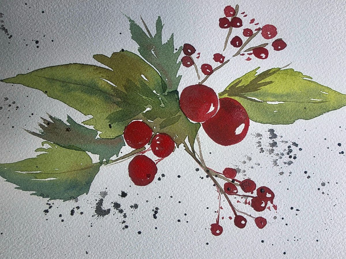 Watercolor Holiday Cards