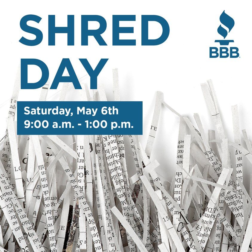 BBB Shred Day Westgate Village Toledo May 6, 2023
