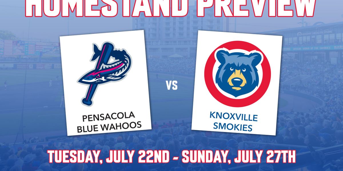 Knoxville Smokies at Pensacola Blue Wahoos at Blue Wahoos Stadium