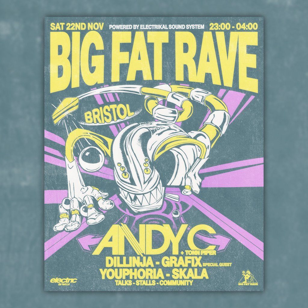 Big Fat Rave: Andy C, Dillinja, Grafix & Many More