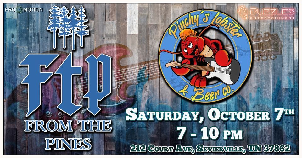 From The Pines Pinchys Lobster & Beer Co. Pinchy's Lobster & Beer Co., Sevierville, TN