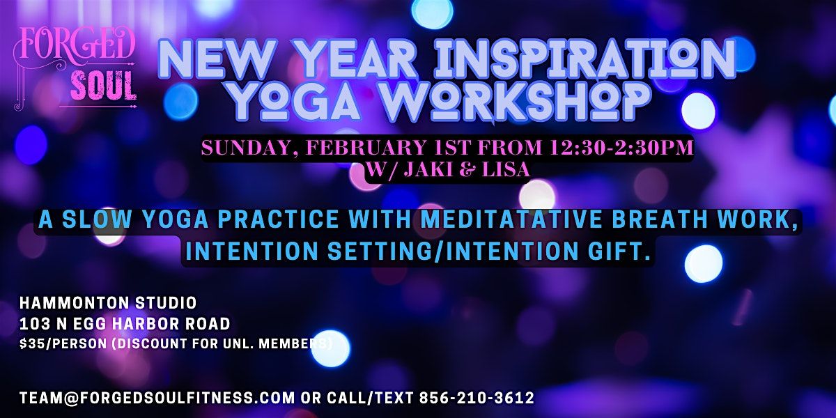 New Year Inspiration Yoga Workshop