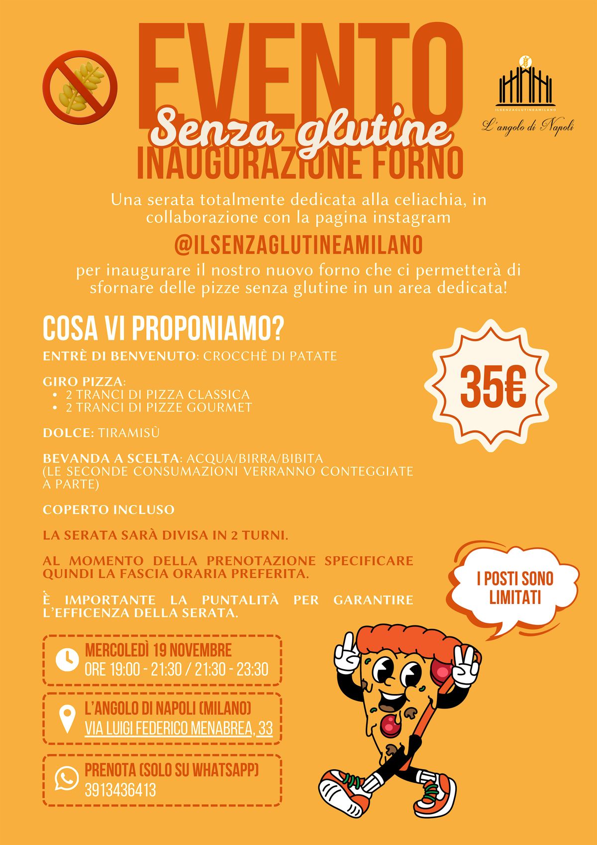 INAUGURAZIONE FORNO SENZA GLUTINE - primo turno