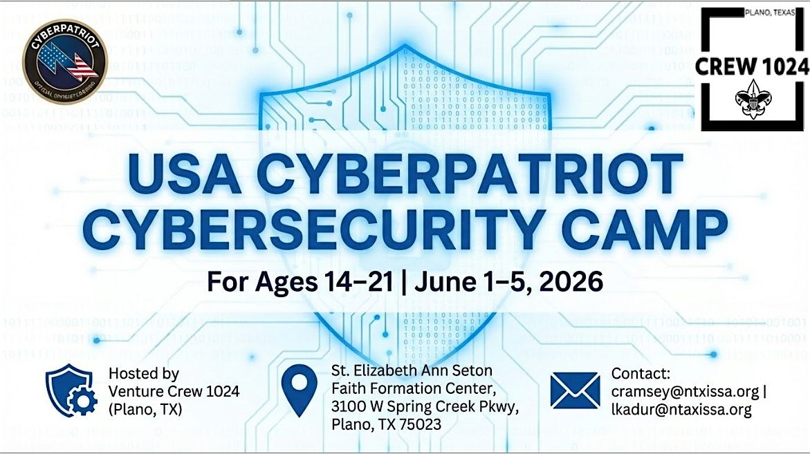 USA CYBERPATRIOT CYBERSECURITY CAMP