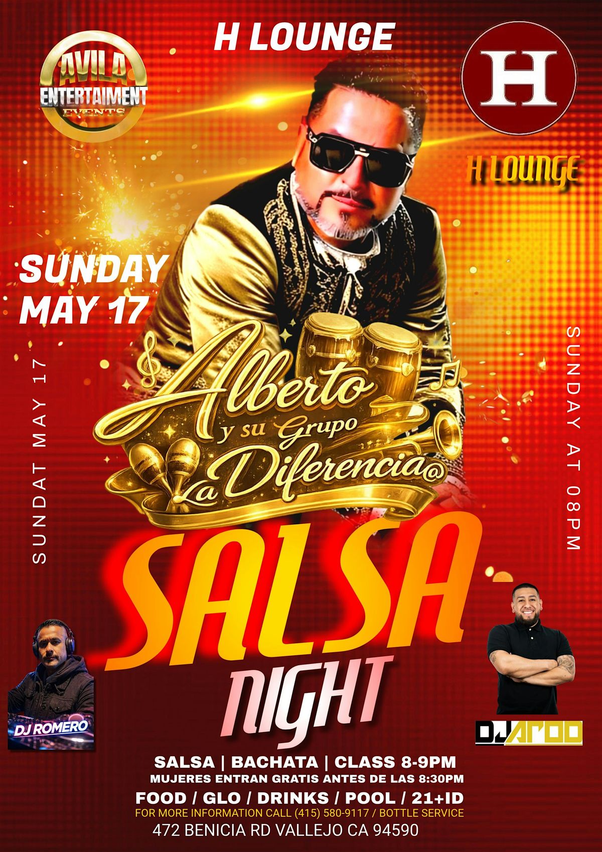Live Salsa with Alberto y su Grupo La Diferencia