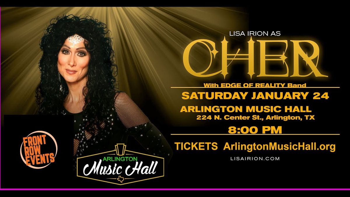 Lisa Irion - Cher Tribute