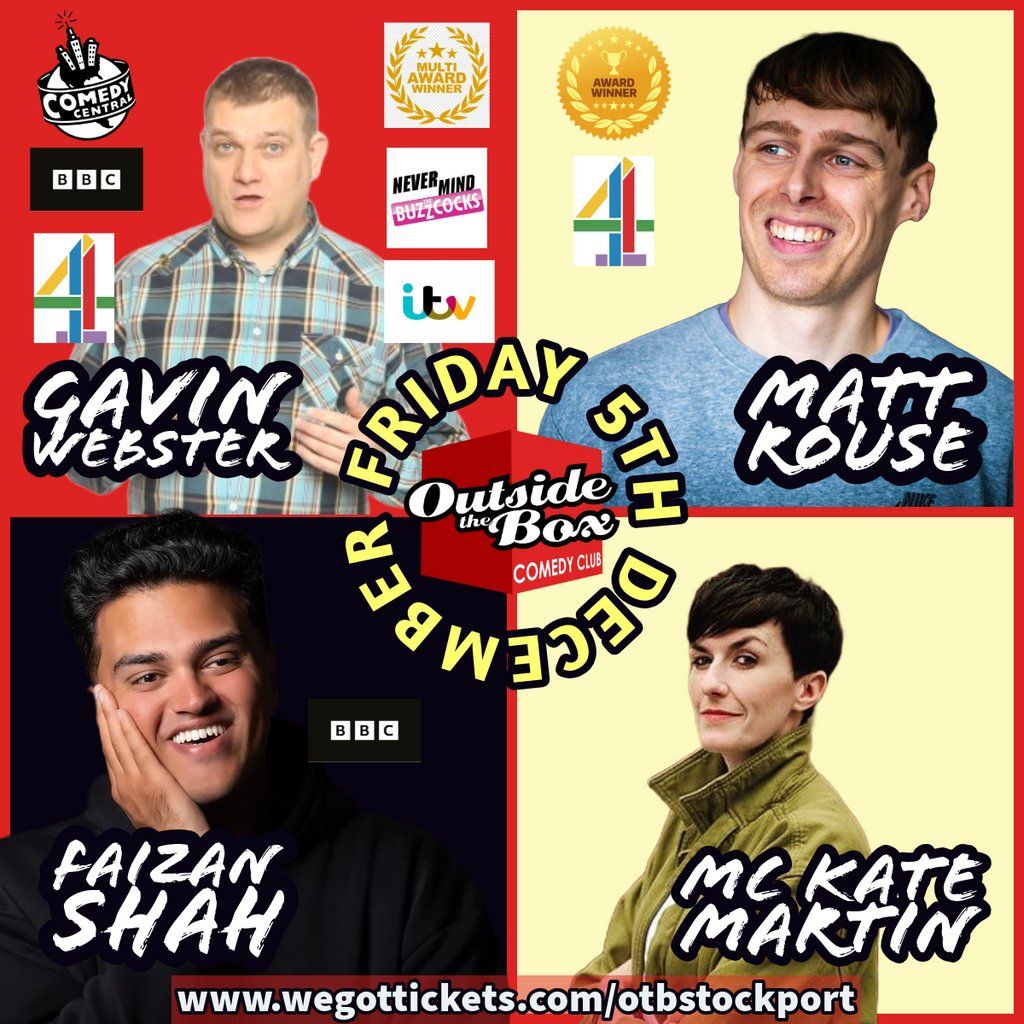 Live Comedy - Friday 5th December