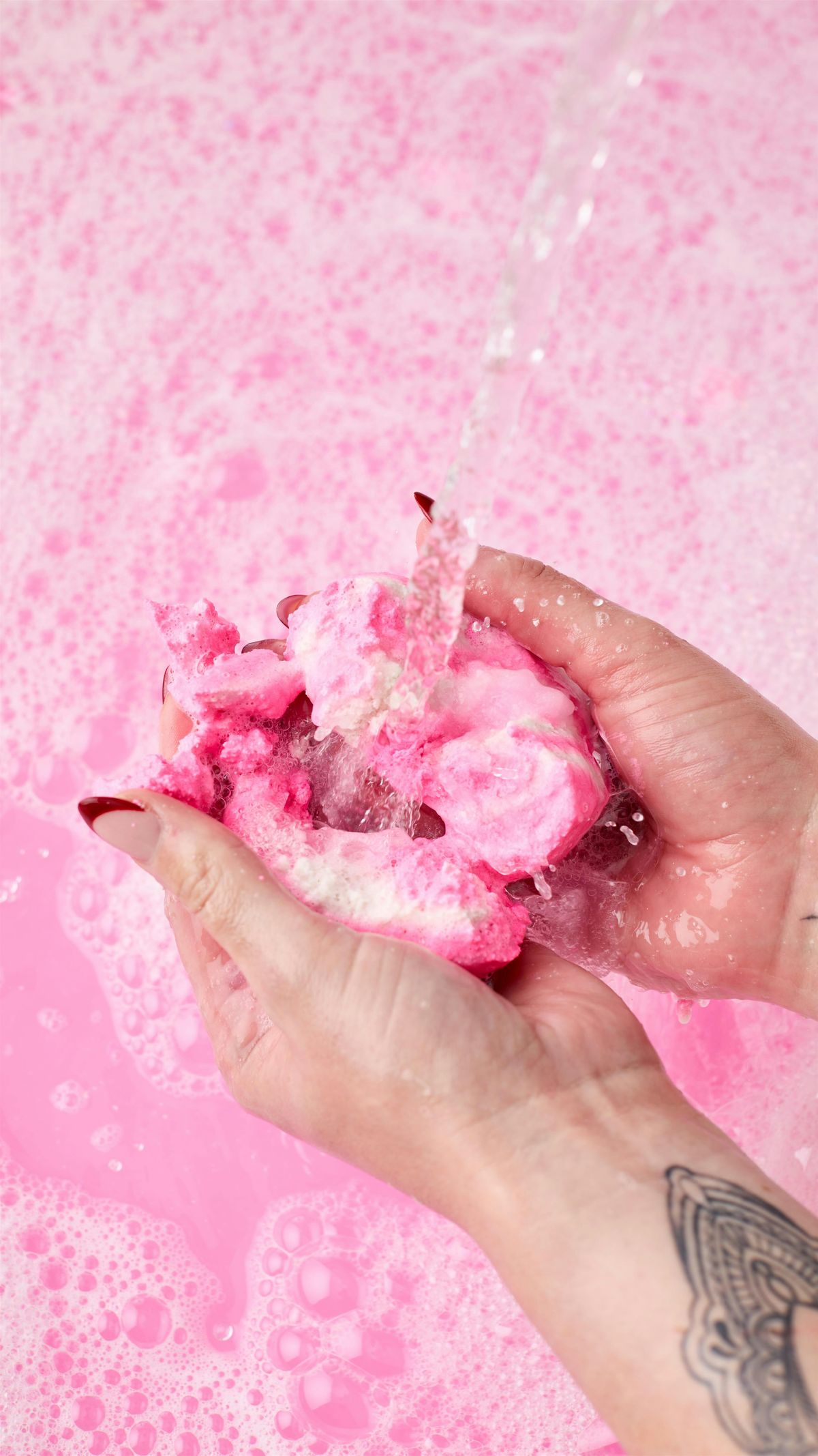 Lush Lincoln Snow Fairy Roll Bubble Bar Workshop