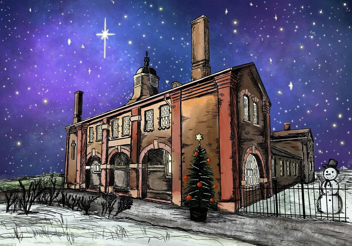 Christmas Eve Midnight Communion Service at St Saviour's Church, Herne Hill