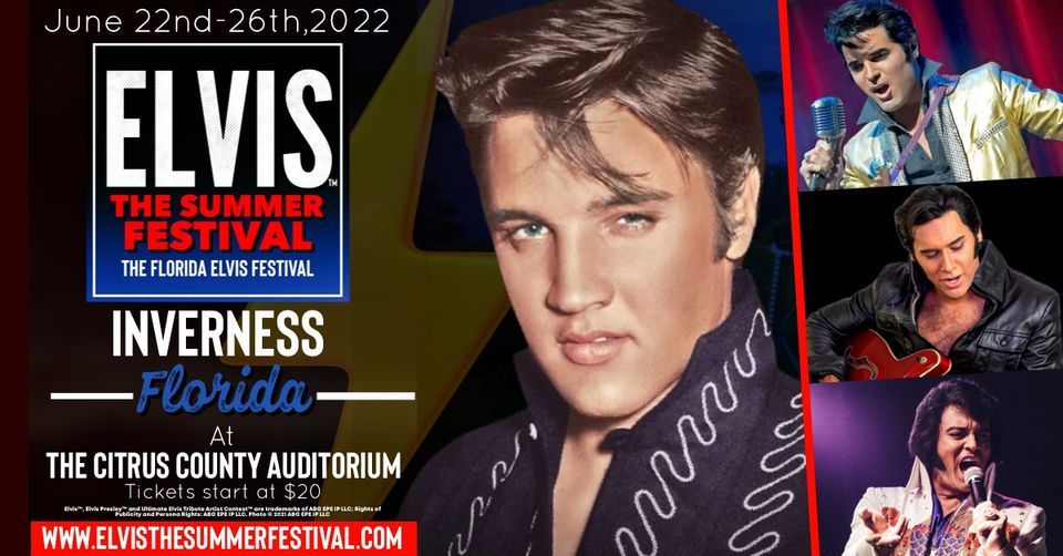 The 5th Annual ELVIS The Summer Festival 3600 S Florida Ave
