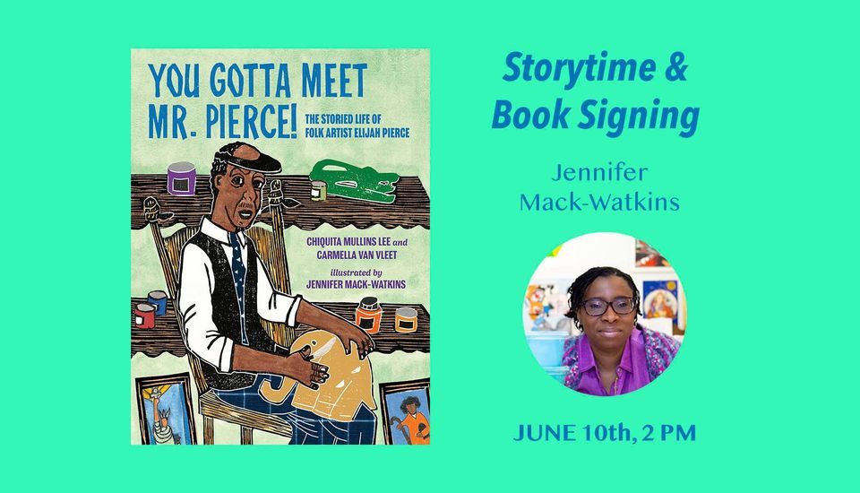 Jennifer Mack Storytime & Book Signing: Jennifer Mack-Watkins,