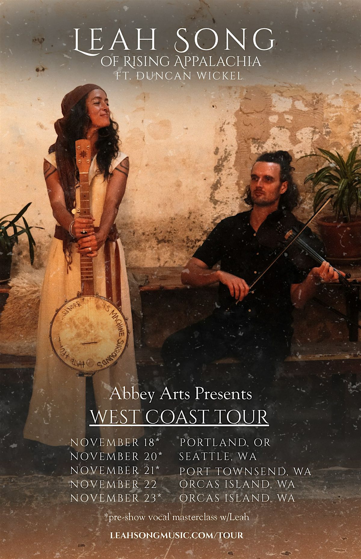 Leah Song (of Rising Appalachia) PNW Tour - Seattle, Portland, Orcas Island