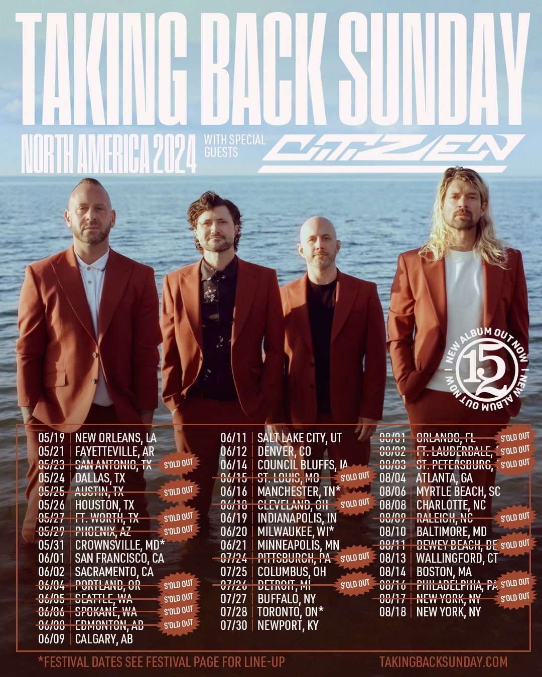 Coheed and Cambria with Taking Back Sunday at Pavilion at Toyota Music Factory