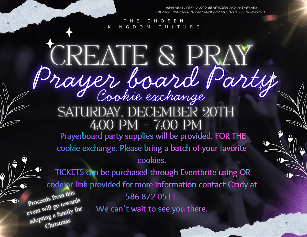 Create & Pray : The Chosen Kingdom Culture Party