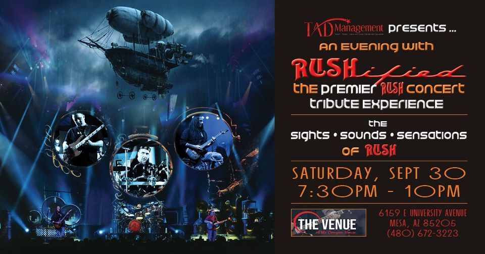 An Evening with Rushified at the Canyon House