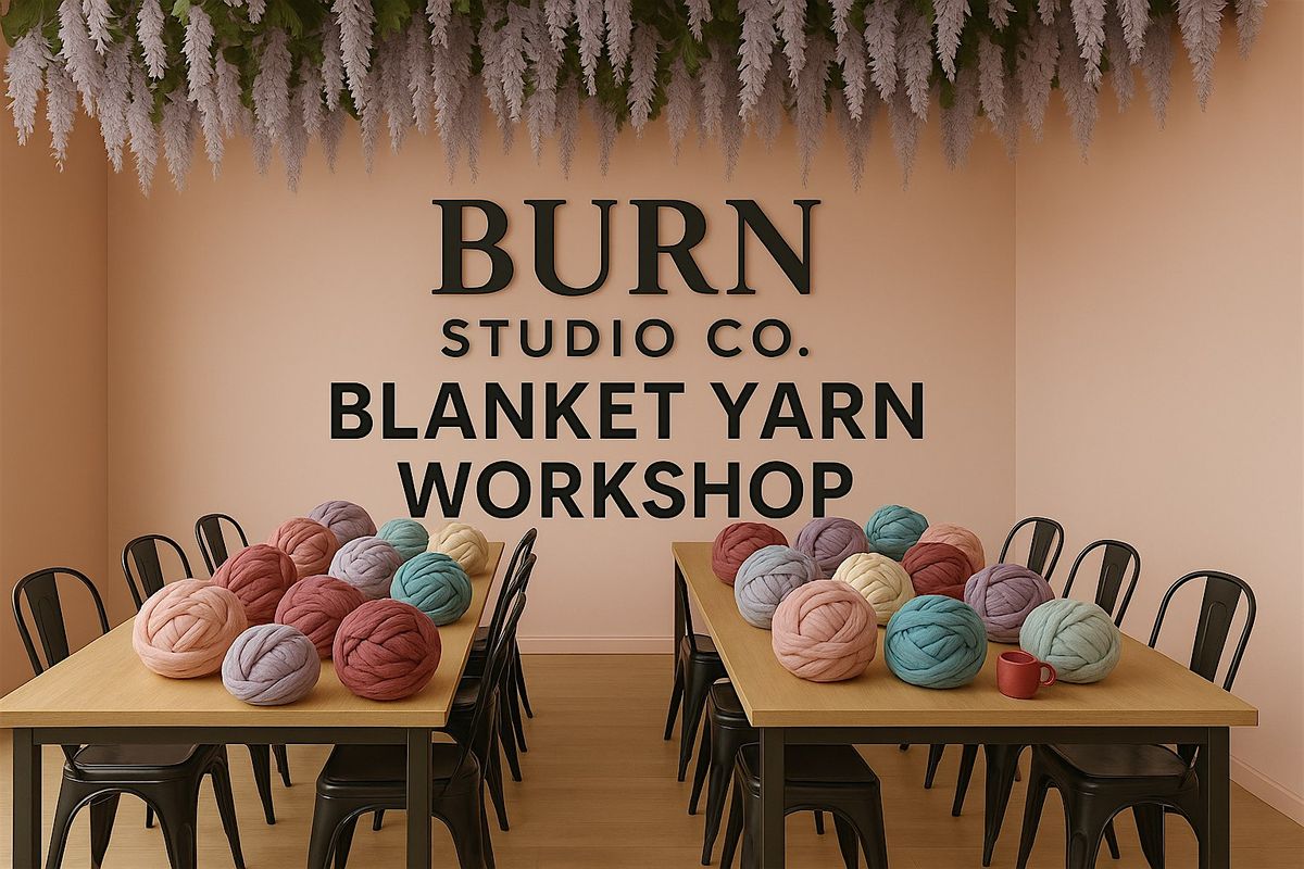 Copy of Holiday Chunky Blanket Workshop \u2013 No Knitting Needed! BYOB